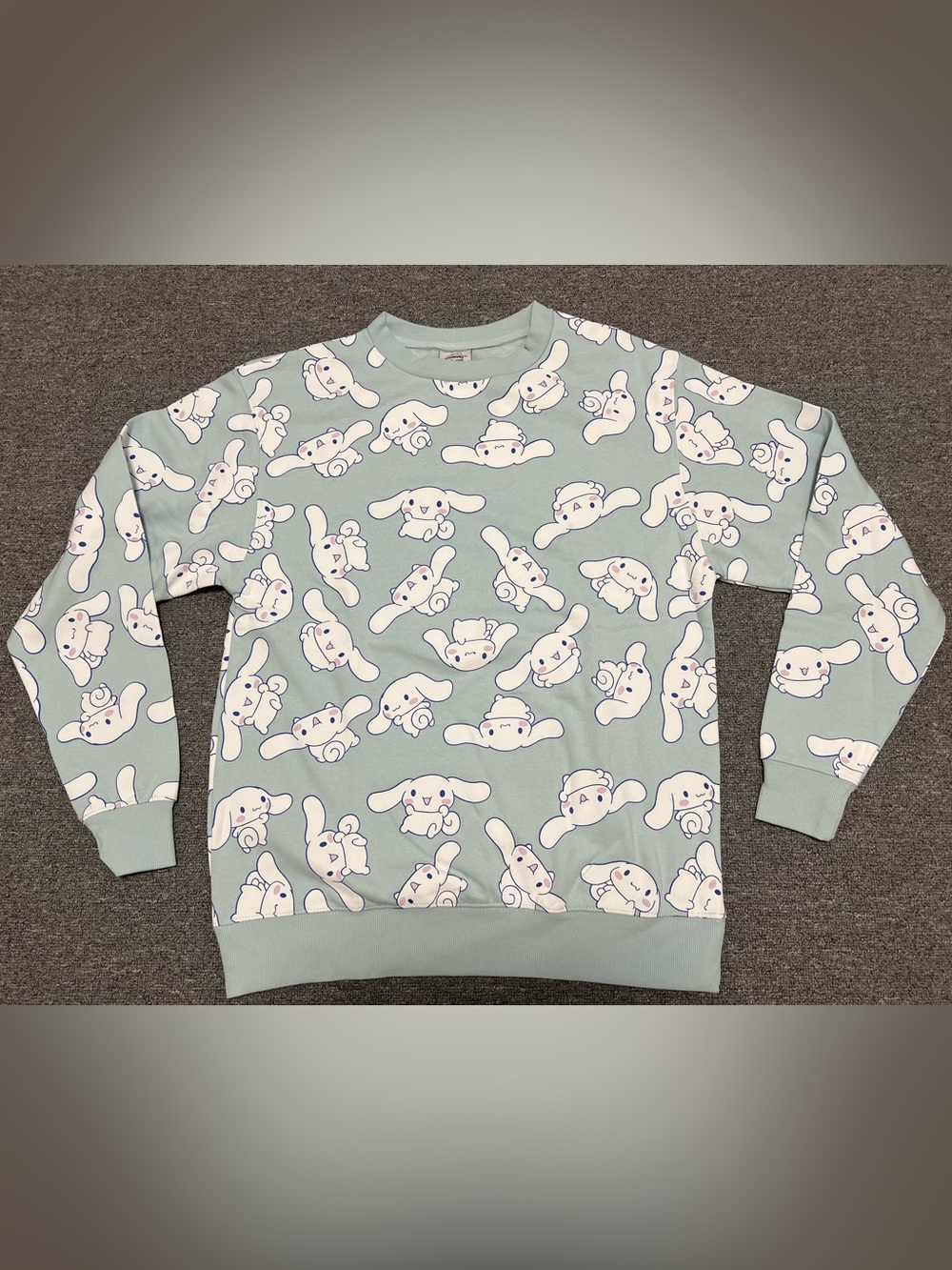 Sanrio Cinnamoroll Light Blue All-over Print Sweatshirt Adult S